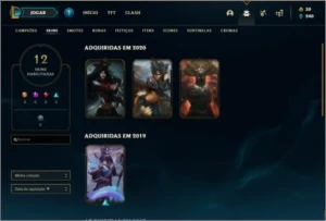 Conta Ferro 2 afundada - League of Legends LOL