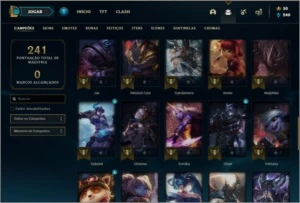 Conta Ferro 2 afundada - League of Legends LOL