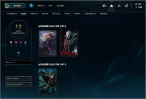 Conta Ferro 2 afundada - League of Legends LOL