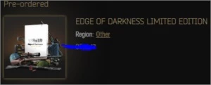 Escape from Tarkov Edge of Darkness Edição Limitada