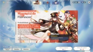 [AR 55] Hu Tao + Ayaka + Diluc + Jean + Kokomi + 1 Arma T5 - Genshin Impact