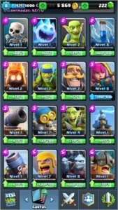 Clash Royale nível 8 na Arena Lendária com 2 lendárias TOP!