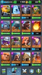 Clash Royale nível 8 na Arena Lendária com 2 lendárias TOP!