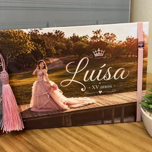 Caderno de Mensagens Personalizado A5 15 x 21 cm