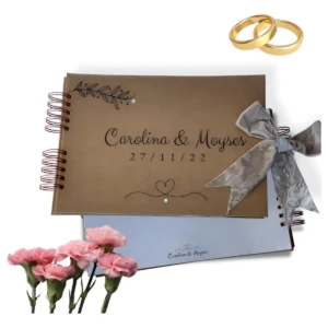 Caderno de Mensagens Personalizado A5 15 x 21 cm - Artesanato e Personalizados