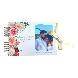 Caderno de Mensagens Personalizado A5 15 x 21 cm - Artesanato e Personalizados