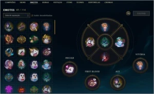 Vnda de conta de league of legends LOL