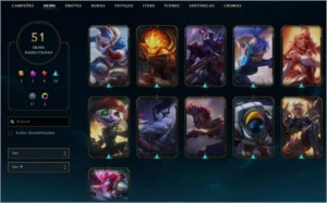 Vnda de conta de league of legends LOL
