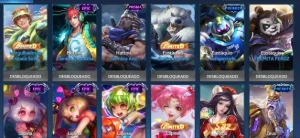 Conta - Heroes evolved, heróis: 113, skins: 243. - Outros