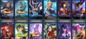 Conta - Heroes evolved, heróis: 113, skins: 243. - Outros