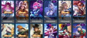 Conta - Heroes evolved, heróis: 113, skins: 243. - Outros