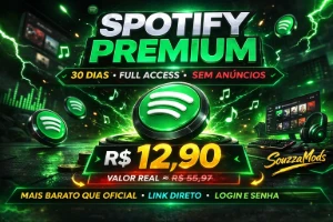 Spotify Premium Oficial – Sem Anúncios - 30 Days - Assinaturas e Premium