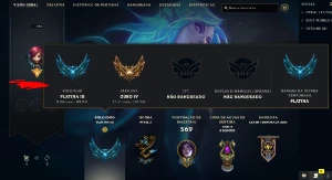 MMR Platina Todos os campeões 150 skins 70 cromas e +150k EA