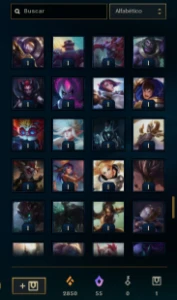 MMR Platina Todos os campeões 150 skins 70 cromas e +150k EA - League of Legends LOL