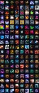 CONTA League Of Legends - Todos os Campeões e 111 Skins LOL