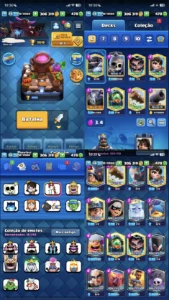 Conta clash Royale + clash of clans