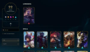 Conta Fresh Full Acesso Handleveled Com 2 Skins Do Kassadin - League of Legends LOL