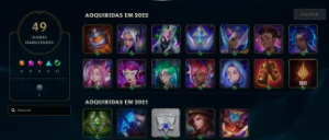 Conta Fresh Full Acesso Handleveled Com 2 Skins Do Kassadin - League of Legends LOL