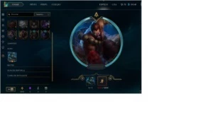 Conta de lol platina 5, full champs 30k de ip, 31 skins - League of Legends