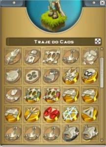 ITENS E TRAJES NO WAKFU