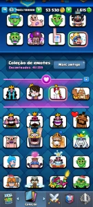 Deck Log Bait 12 Evoluções + 4 Elites [Troféus: 9000] - Clash Royale