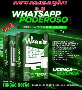 WaSender - Mensagens Em Massa Com Segurança - Softwares and Licenses