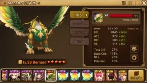 SW > Conta com LD Herteit, Tricaru e Cheongpung - Summoners War