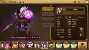 SW > Conta com LD Herteit, Tricaru e Cheongpung - Summoners War