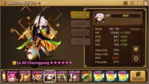 SW > Conta com LD Herteit, Tricaru e Cheongpung - Summoners War