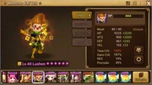 SW > Conta com LD Herteit, Tricaru e Cheongpung - Summoners War