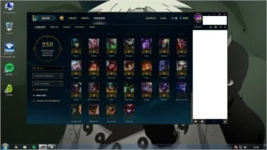 CONTA PLATINA S7, GOLD S6, LVL 45, 52 SKINS E 90 CAMPEÕES - League of Legends LOL