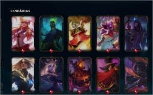 conta de lol com 130 skins, barata com 85 pts de prestigio - League of Legends