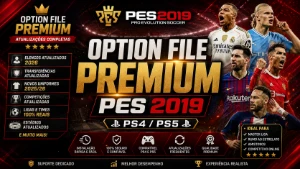 Pes 2019 - Option File Completo | Temporada 2026 Ps4 Ps5 - eFootball PES