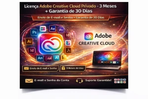 Adobre Creative Cloud Privado - 3 Meses - 1 Mes De Garantia