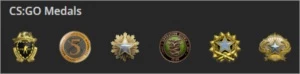 Conta CSGO Prime 6 MEDALHAS - Counter Strike