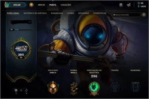 Conta lol Gold 4 133 skins (MAIS DE 1.5K DE REAIS GASTADO) - League of Legends