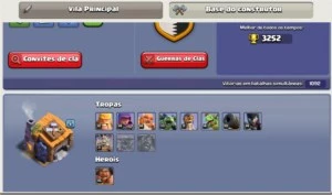 Centro de vila 12 bem upada - Clash of Clans