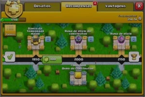 Centro de vila 12 bem upada - Clash of Clans