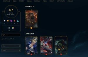 Conta League of Legends Full Acesso 47 Skins - Kayle Juiza LOL