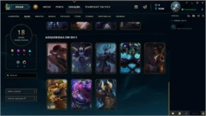 CONTA LOL COM KAYLE JUIZA, 119 CHAMPS, 18 SKINS,ÍCONES RAROS - League of Legends