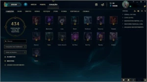 Conta lol ouro 3 - League of Legends