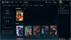 Conta lol ouro 3 - League of Legends