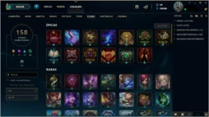 Conta lol ouro 3 - League of Legends