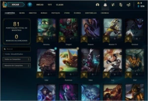 CONTA SMURF LOL - League of Legends