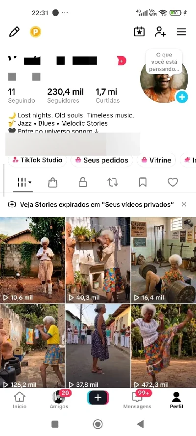 🔥 Conta Tiktok 230K Seguidores + Tiktok Shop Ativo 🛍️