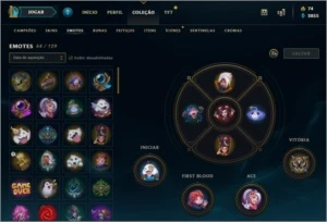 Conta lol 859 Skins - League of Legends