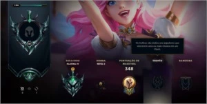 Conta League of Legends BR PLAT 4 LOL