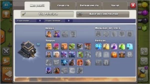 Conta Clash of Clans cv9