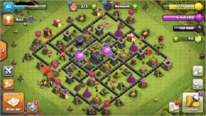 Conta Clash of Clans cv9