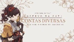 Acervo da Cat - Contas diversas - Genshin Impact